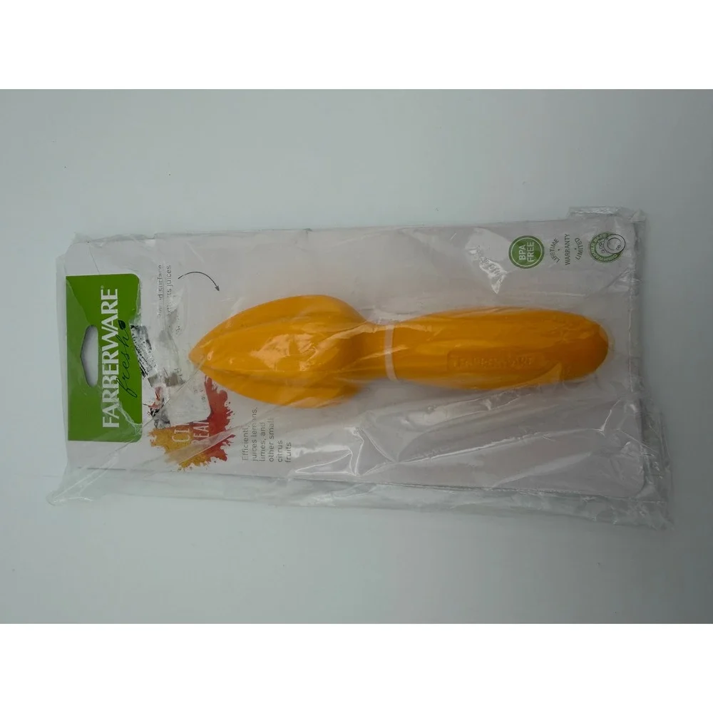 Farberware Fresh Citrus Juicer Reamer Yellow Manual Hand Juicer 5226745 New